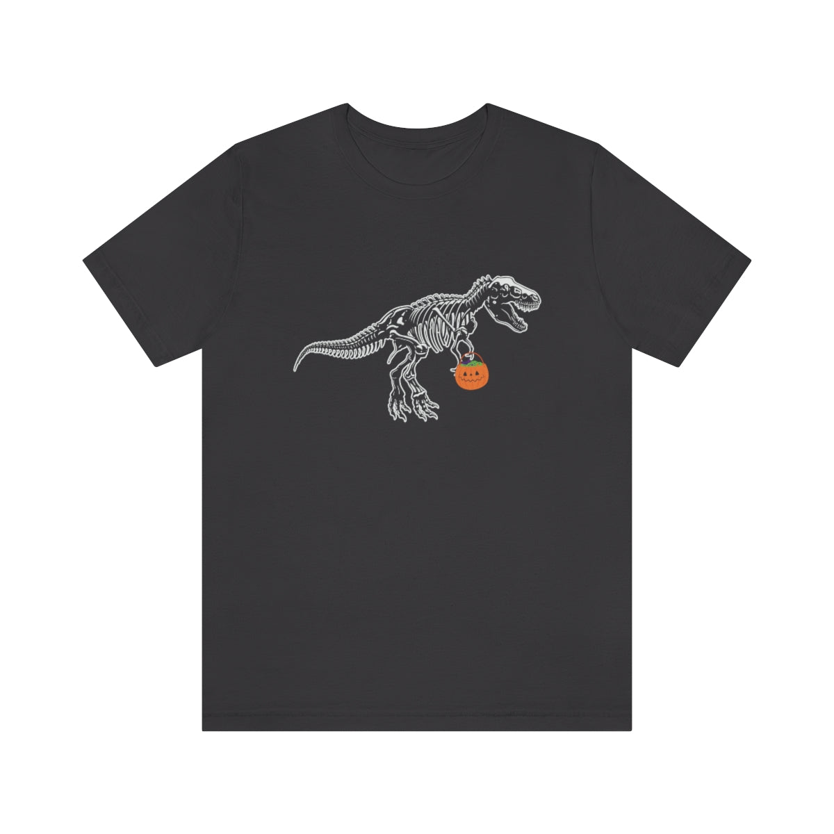 T-Rex and Pumpkin Halloween Trick or Treat T-Shirt