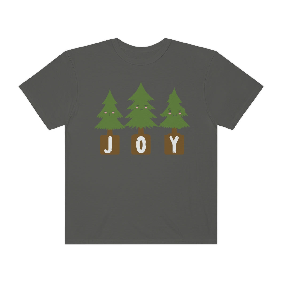 Joy Christmas Trees Cute Christmas Tshirt