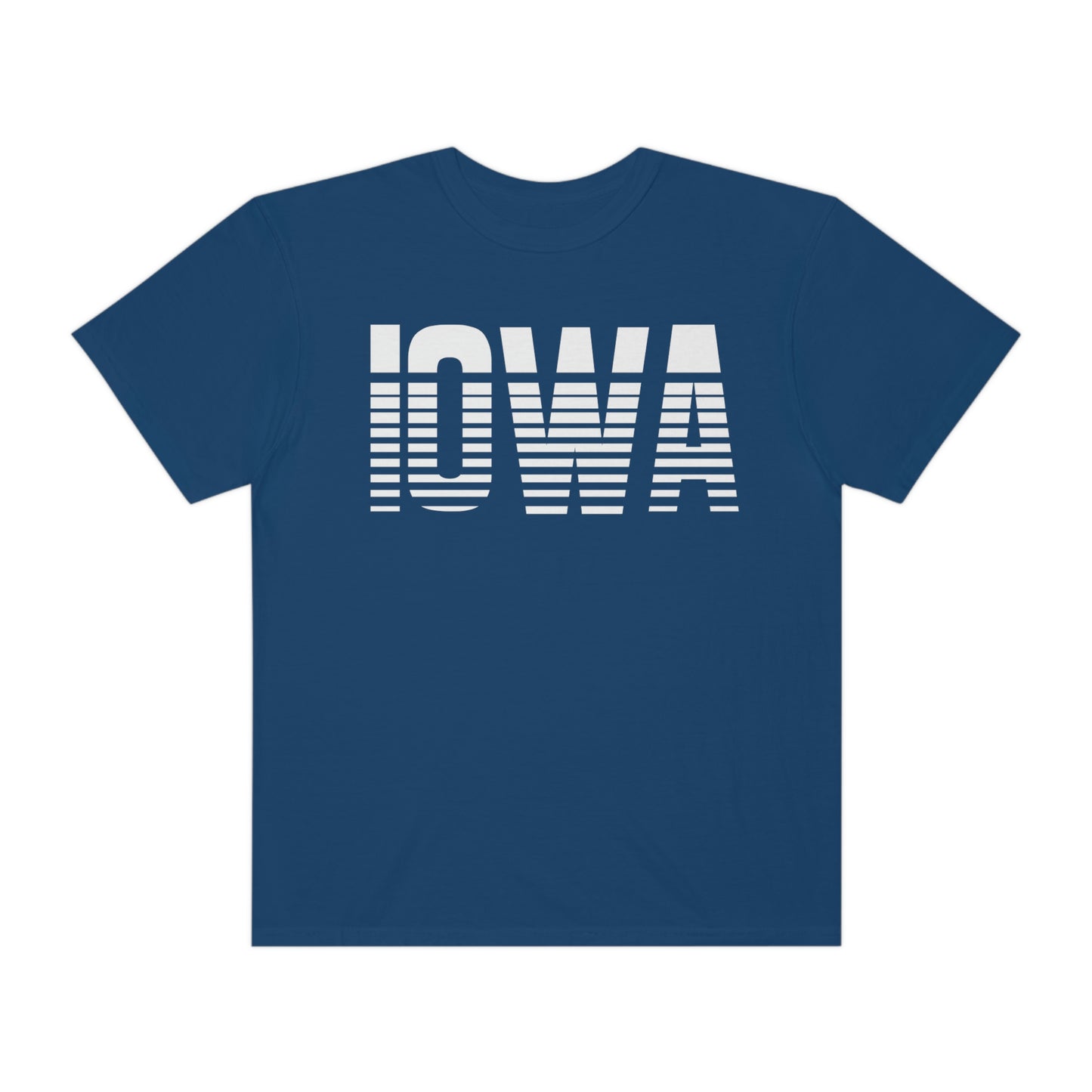 Iowa Retro Varsity Style Font Iowa Pride Tshirt