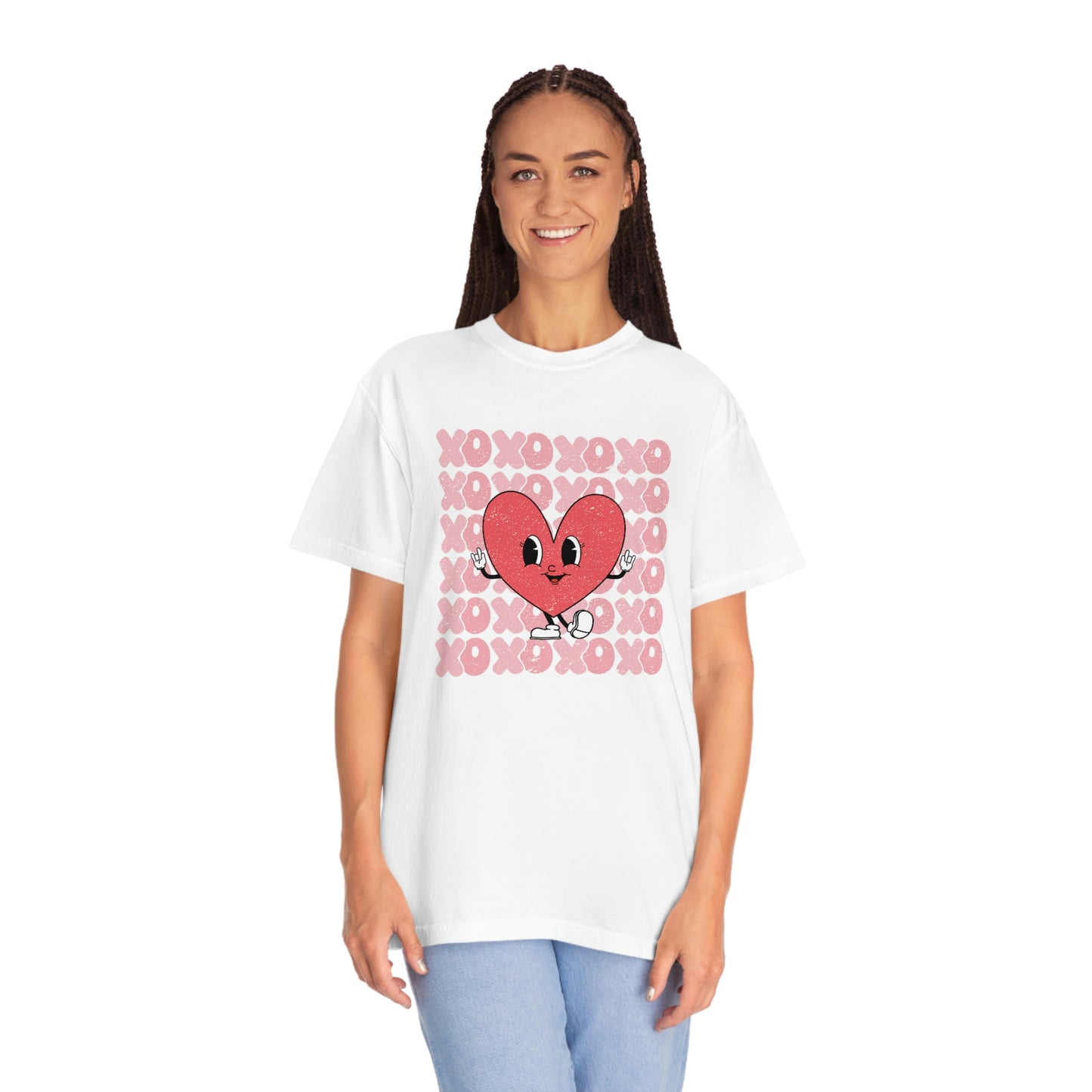 XOXO Happy Heart Lover Premium Valentines Day Tshirt