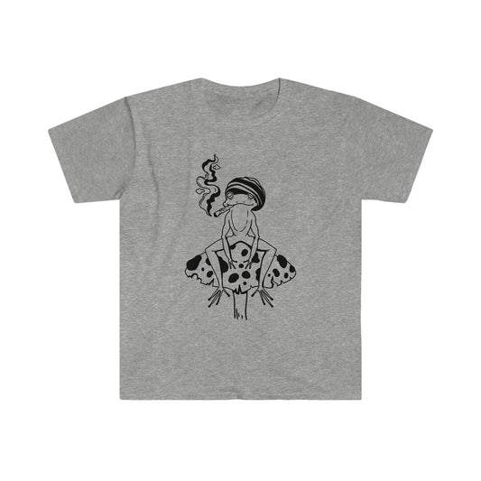 Stoner Weed Frog Mushroom Tshirt