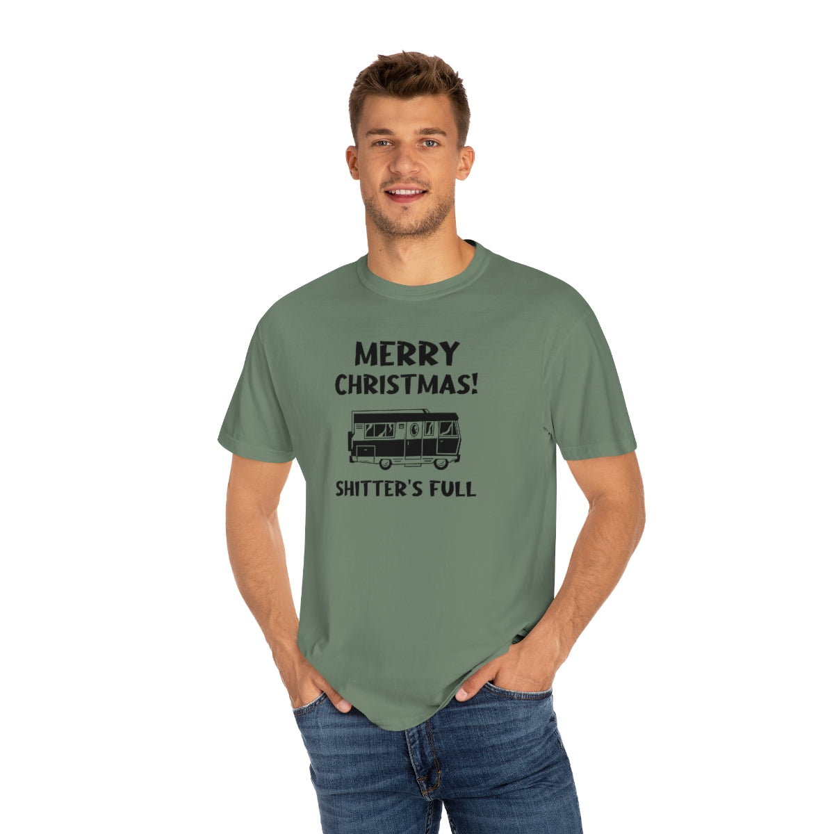 Shitter's Full Christmas Vacation Movie Themed Holiday Tshirt