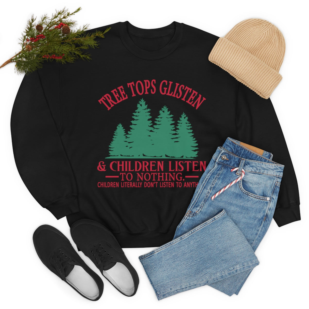 Funny Mom Christmas Xmas Holiday Sweatshirt