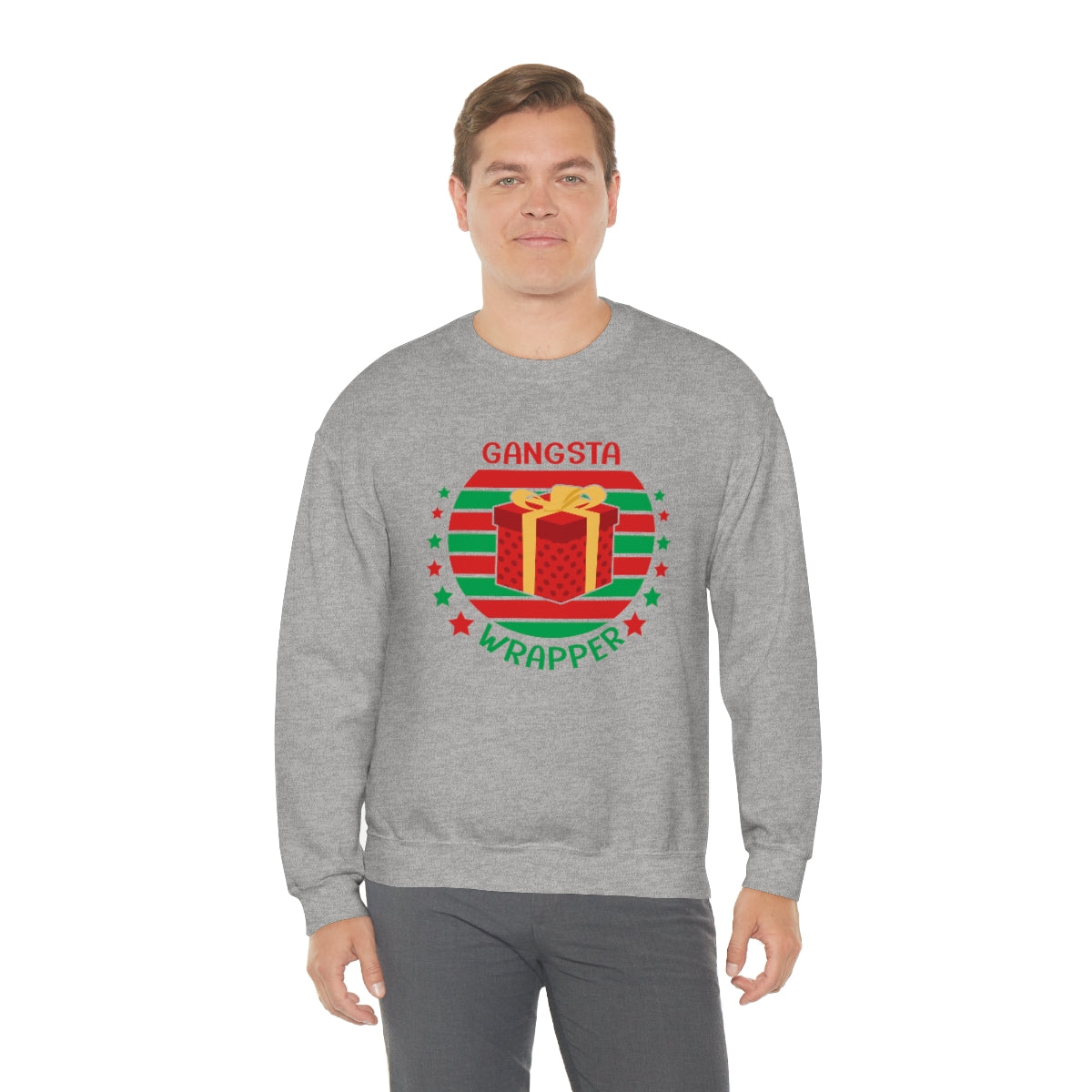 Gangsta Wrapper Cute Funny Christmas Sweatshirt