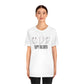 Three Ghosts Cute Happy Halloween Tshirt, Funny TShirt Design on Unisex Jersey Short Sleeve Tee
