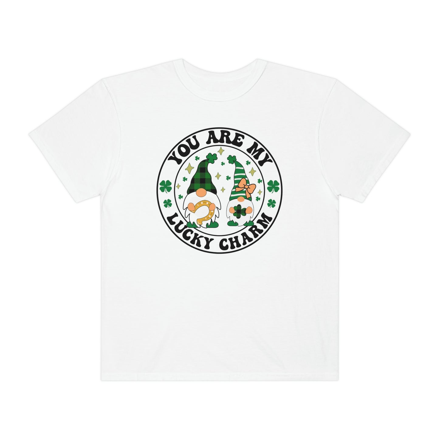 You Are My Lucky Charm Gnomes St. Pattys Day Tshirt