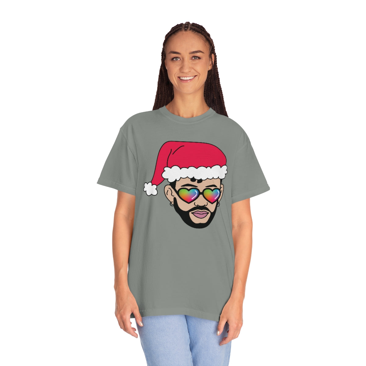 Bad Bunny Santa Christmas TeeShirt