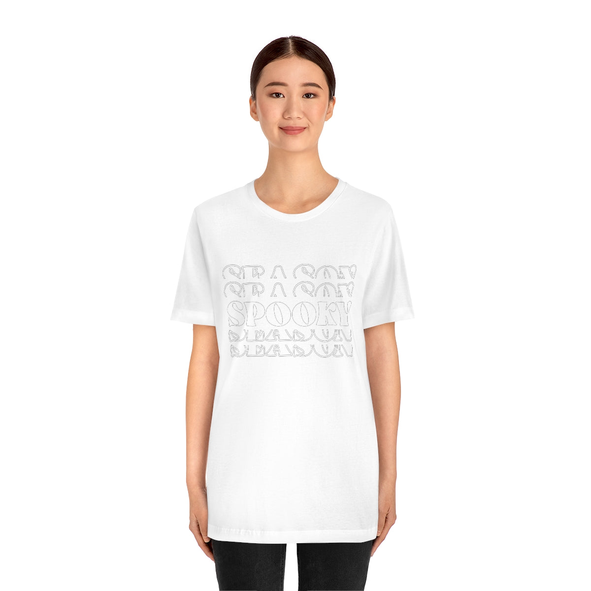 Spooky Season Bold Letters Unisex Jersey Short Sleeve Tee