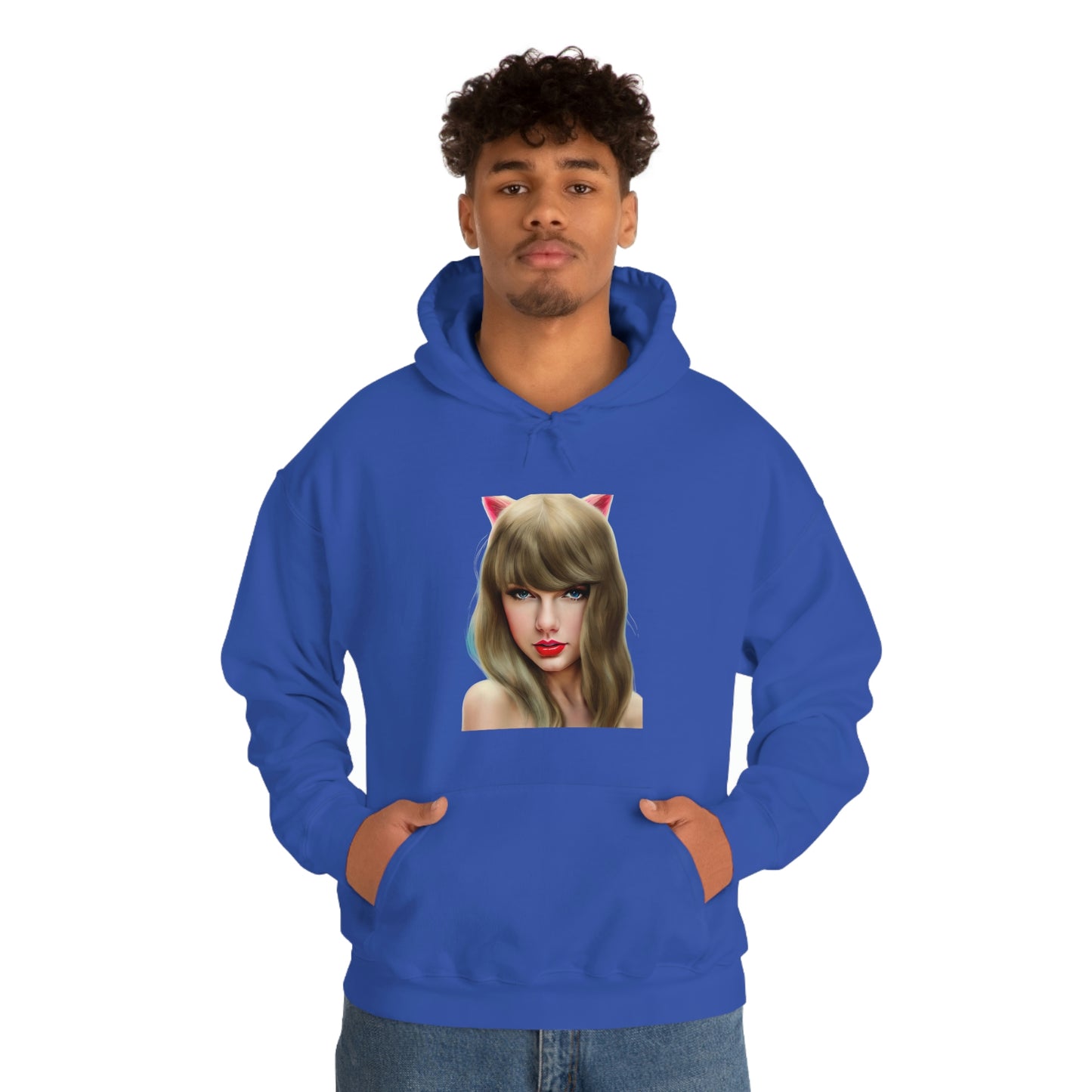 Taylor Swift Cat Ears T Swift Taylor Swift Merch Fan Swifty Gift Hooded Sweatshirt