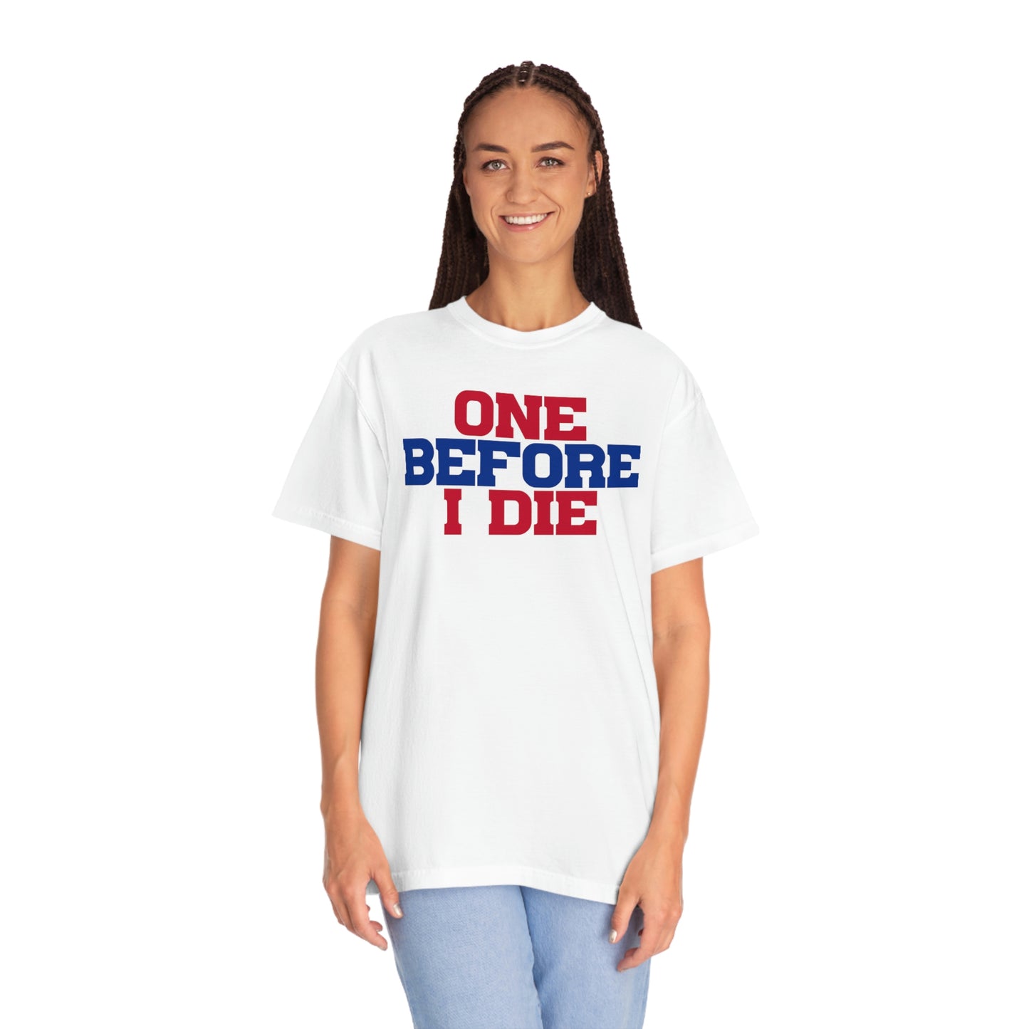 Win One Before I Die Buffalo Bills Playoff Tshirt