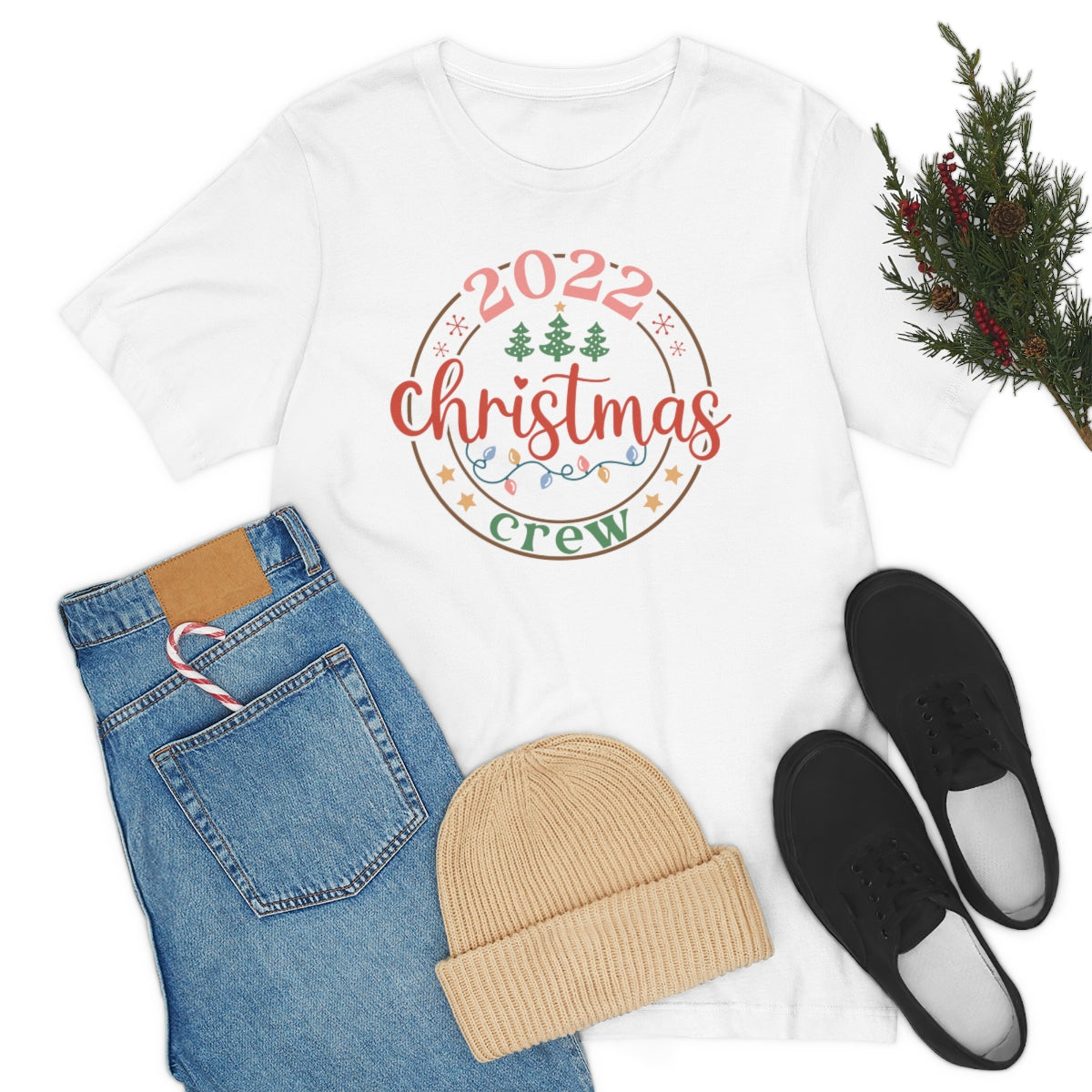 2022 Christmas Crew Family Christmas Tshirt