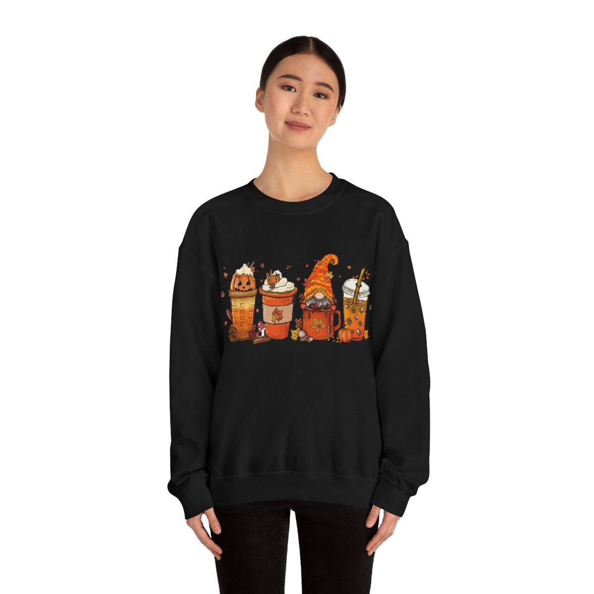 Pumpkin Spice, Coffee Sweatshirt, Fall Coffee Shirt on Unisex Heavy Blend™ Crewneck Sweatshirt