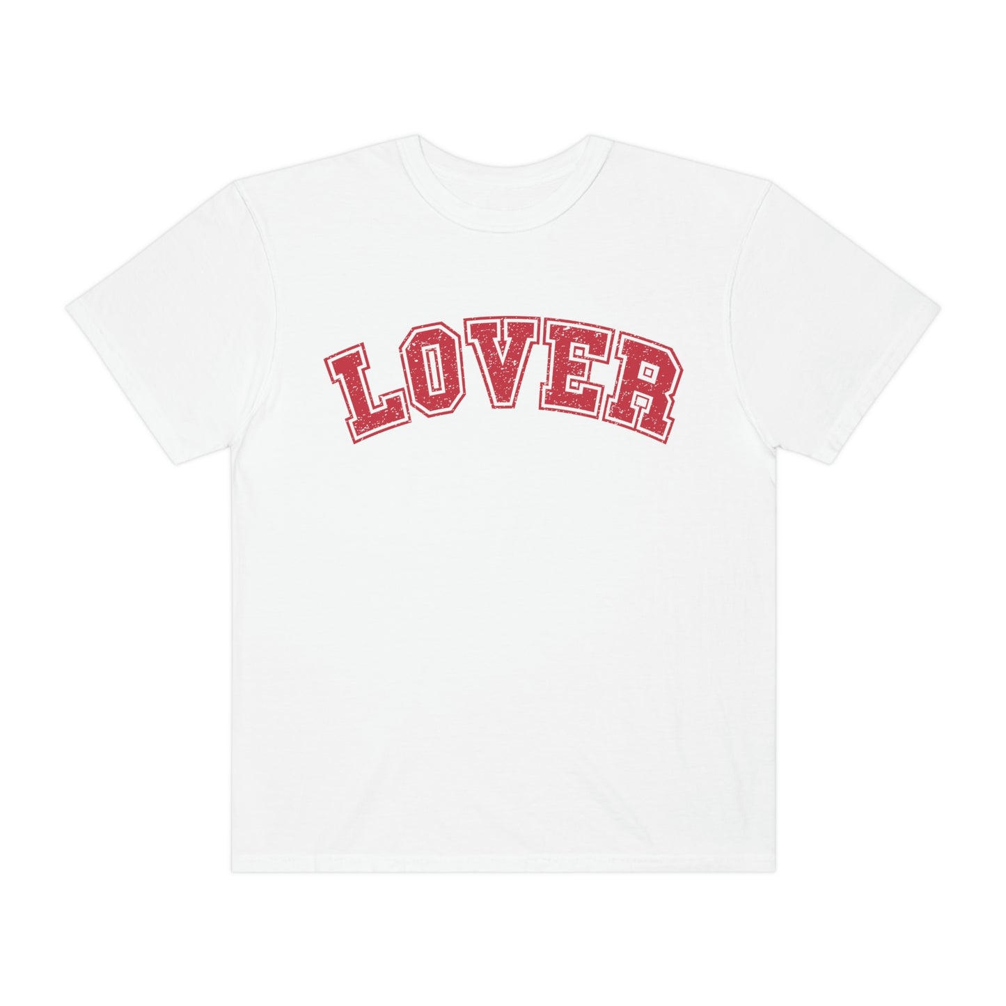 Retro Cool Varsity Lettering Lover Premium Valentines Day Tshirt