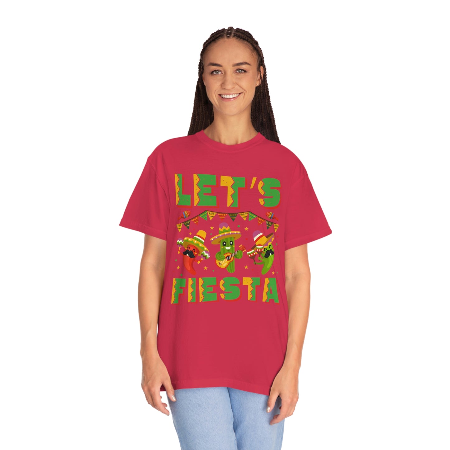 Let's Fiesta Cute Cinco De Mayo Peppers Tshirt