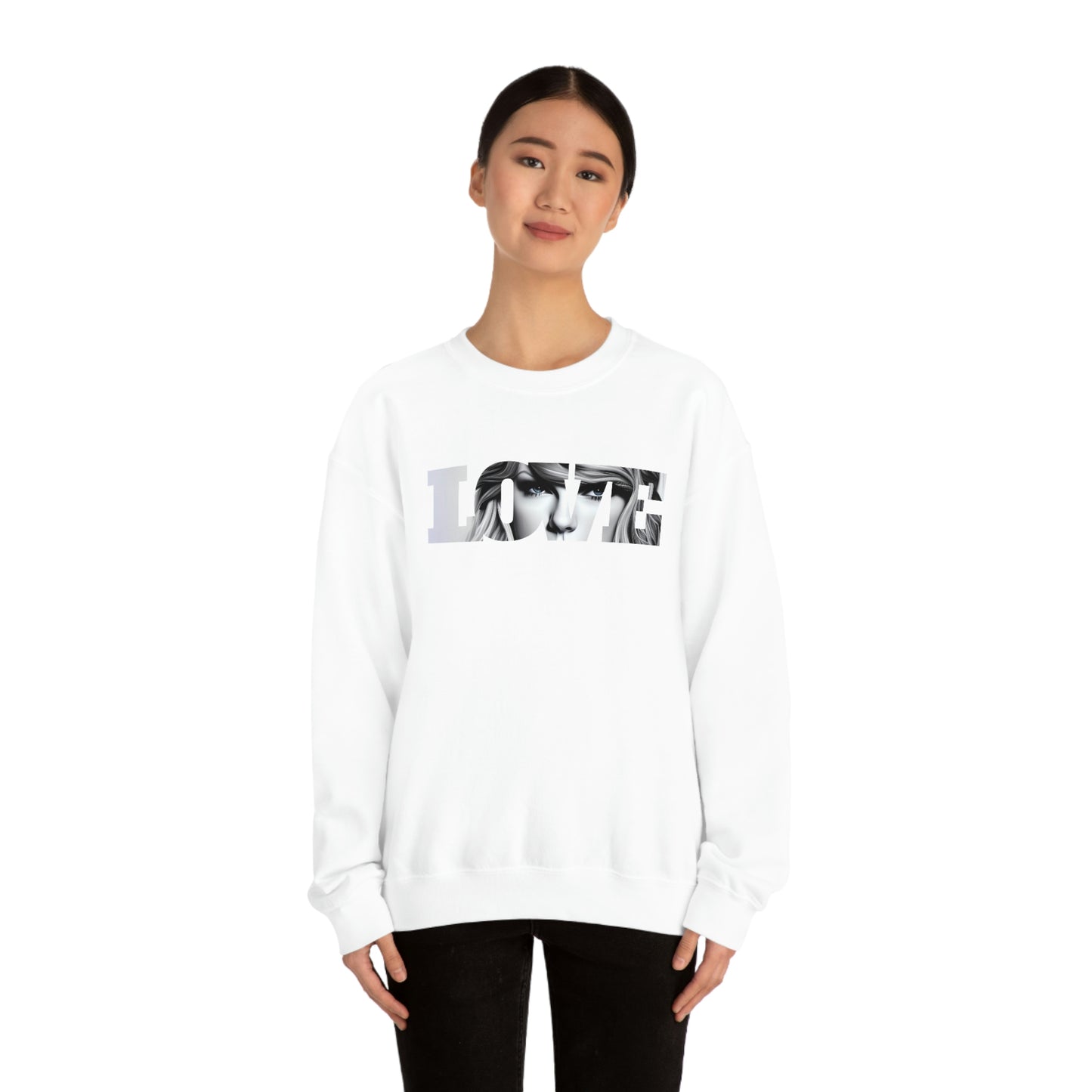 Taylor Swift Love T Swift Taylor Swift Merch Fan Crewneck Sweatshirt