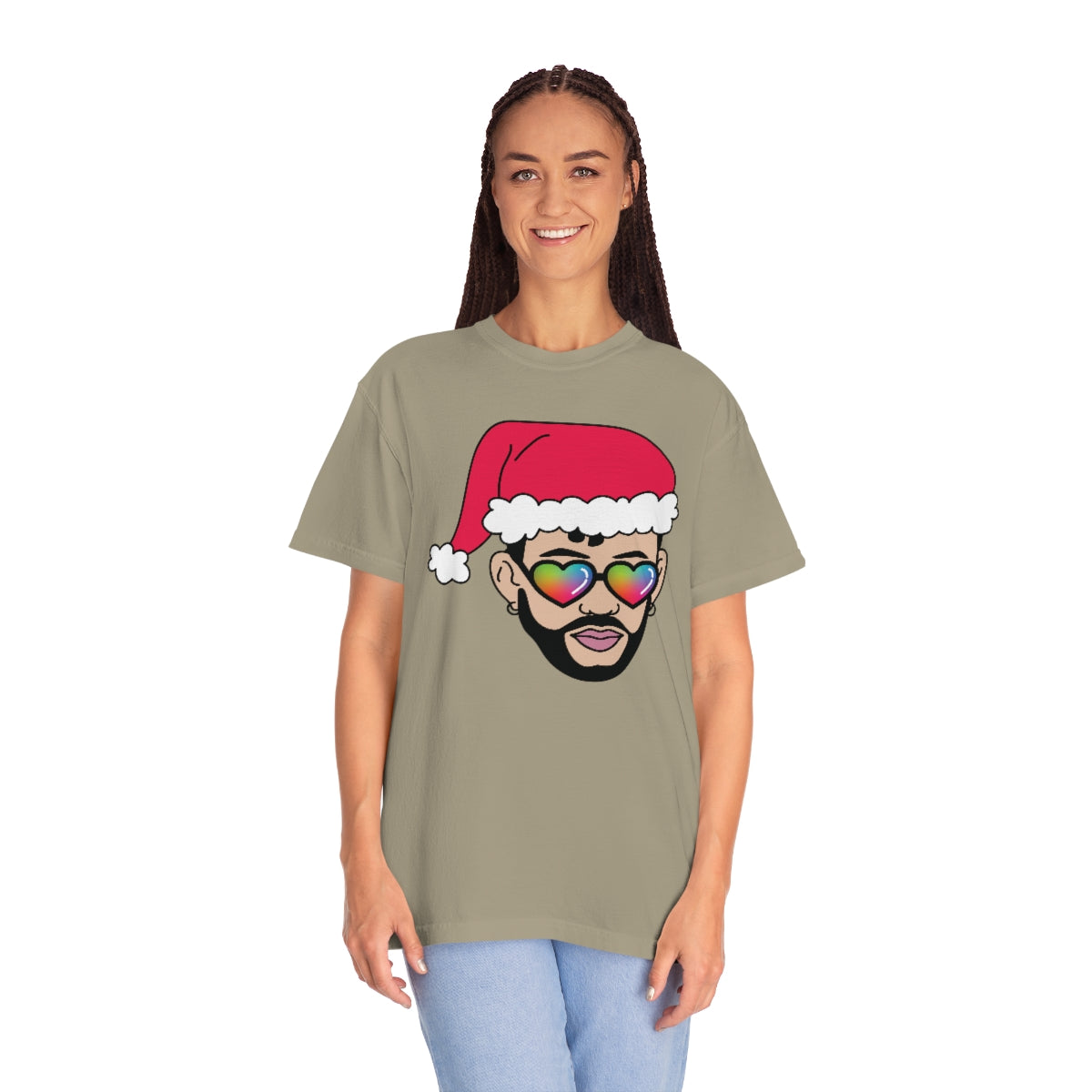 Bad Bunny Santa Christmas TeeShirt