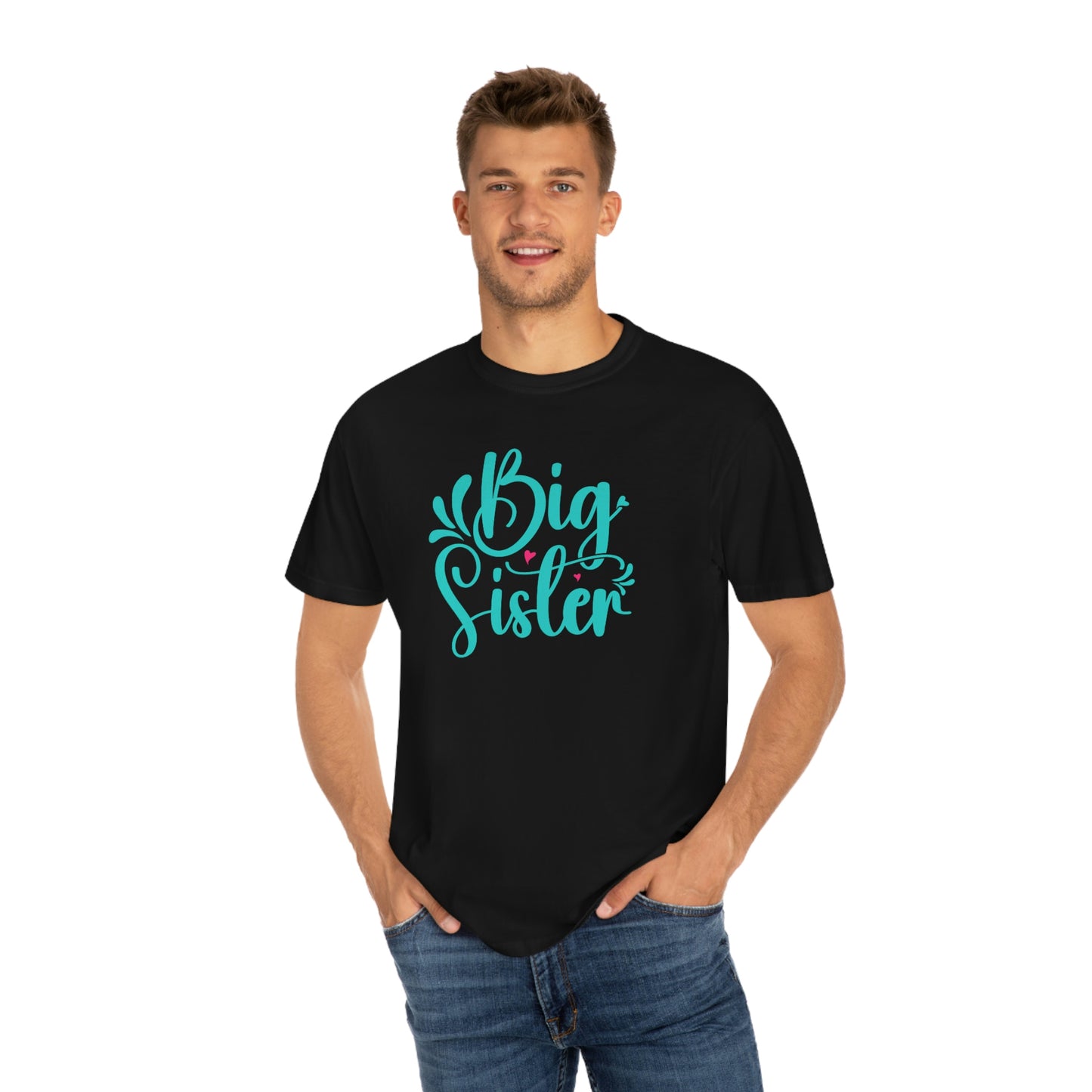 Big Sister Teal Design Tshirt