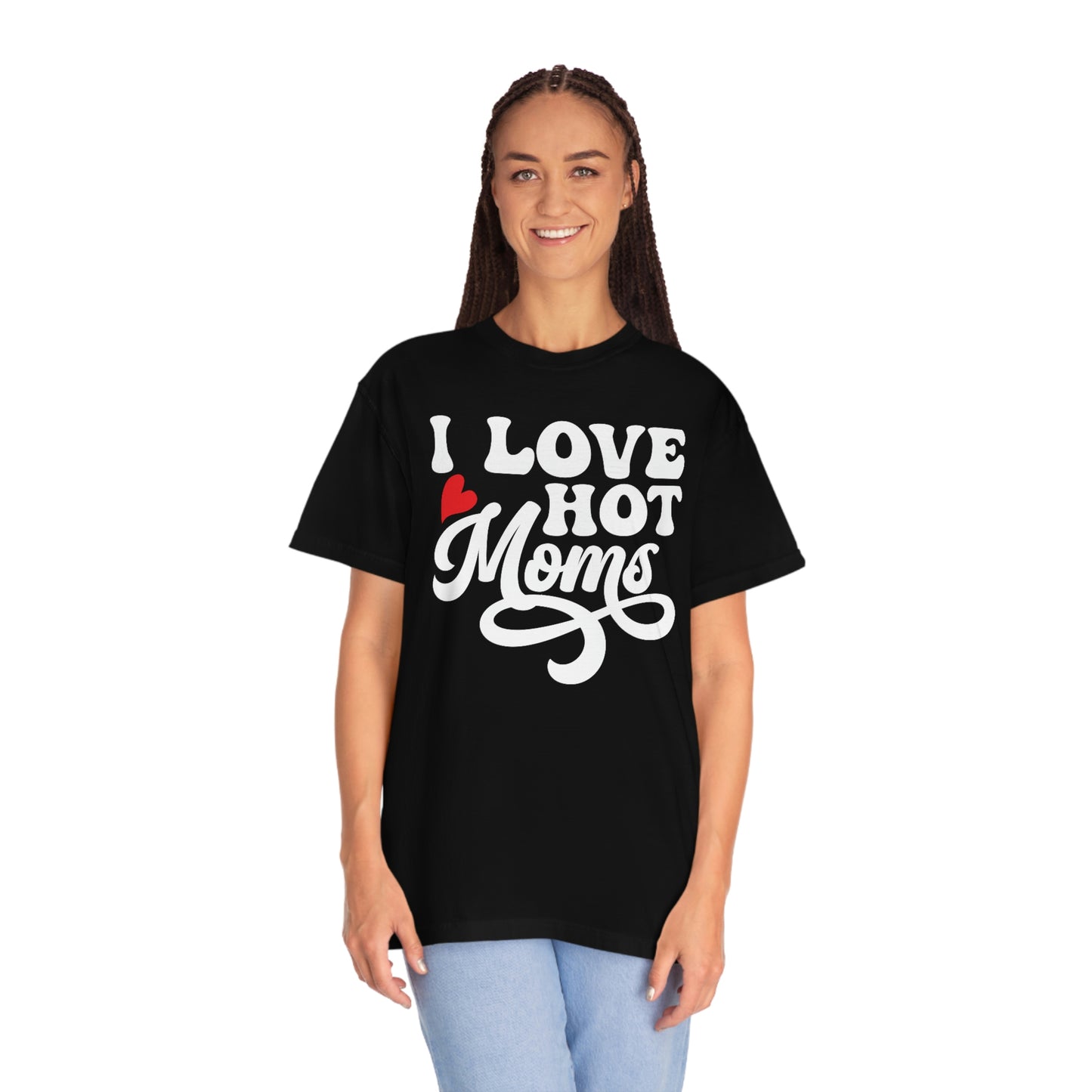 Retro I Love Hot Moms Tshirt