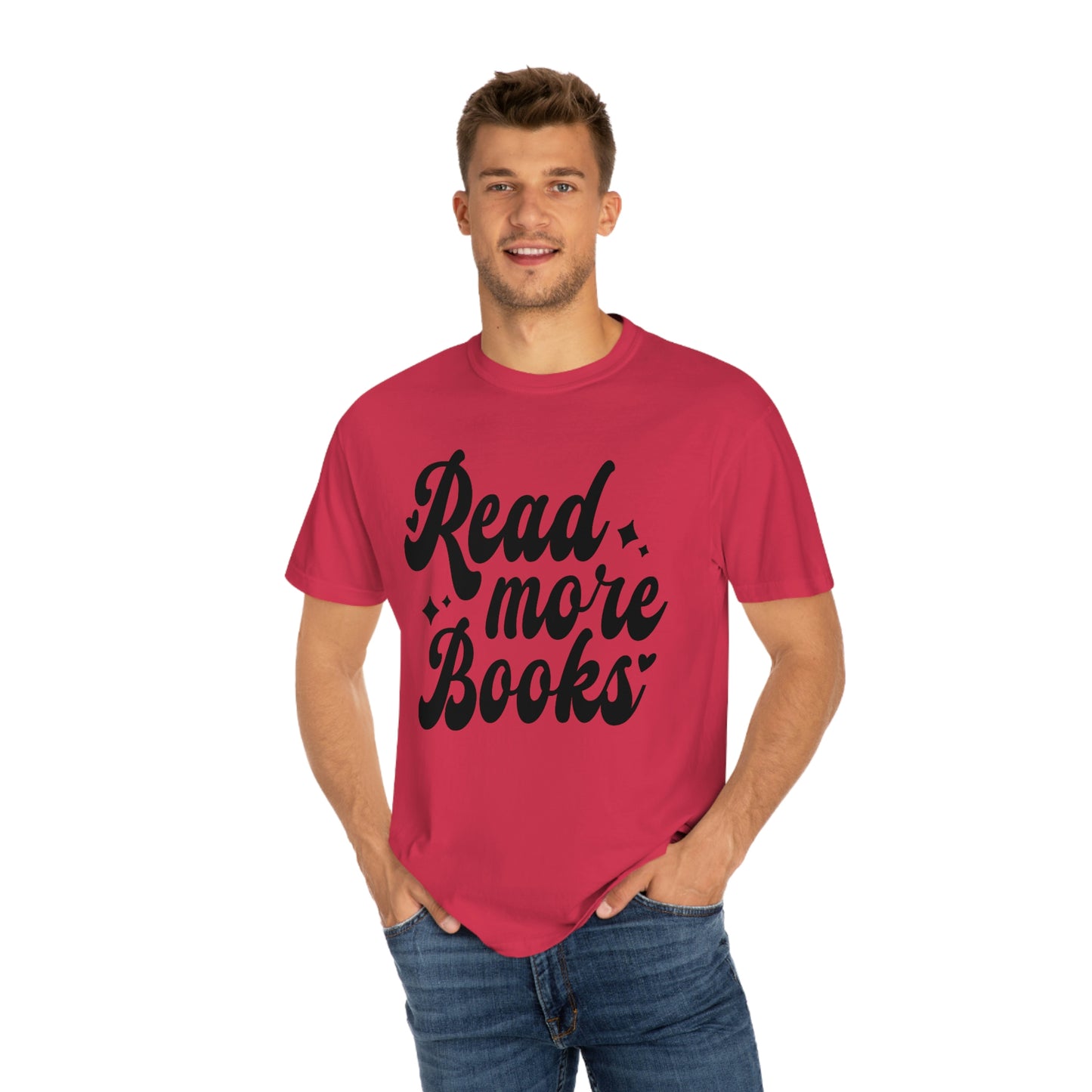 "Read More Books" Reading Books Tshirt