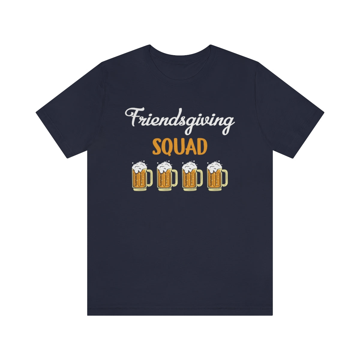 Friendsgiving Squad Beer Themed Thanksgiving Tshirt