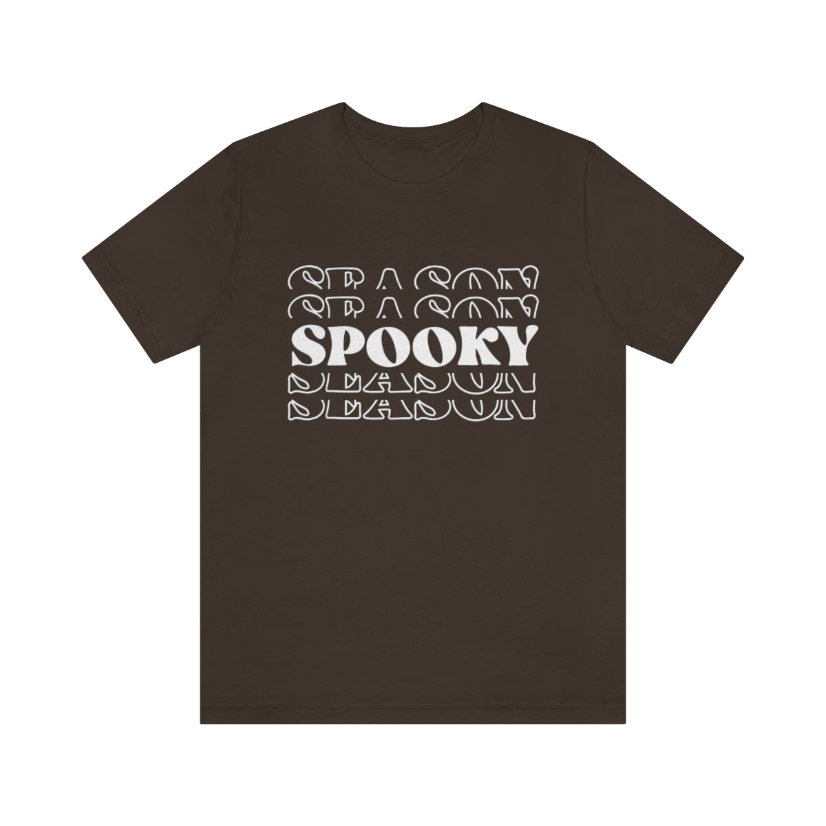 Spooky Season Bold Letters Unisex Jersey Short Sleeve Tee