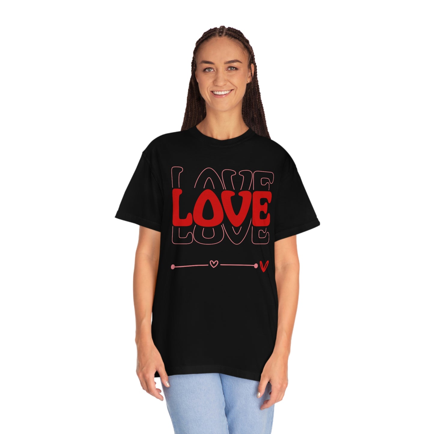 Red Heart Love is All You Need alentines Day Tshirt