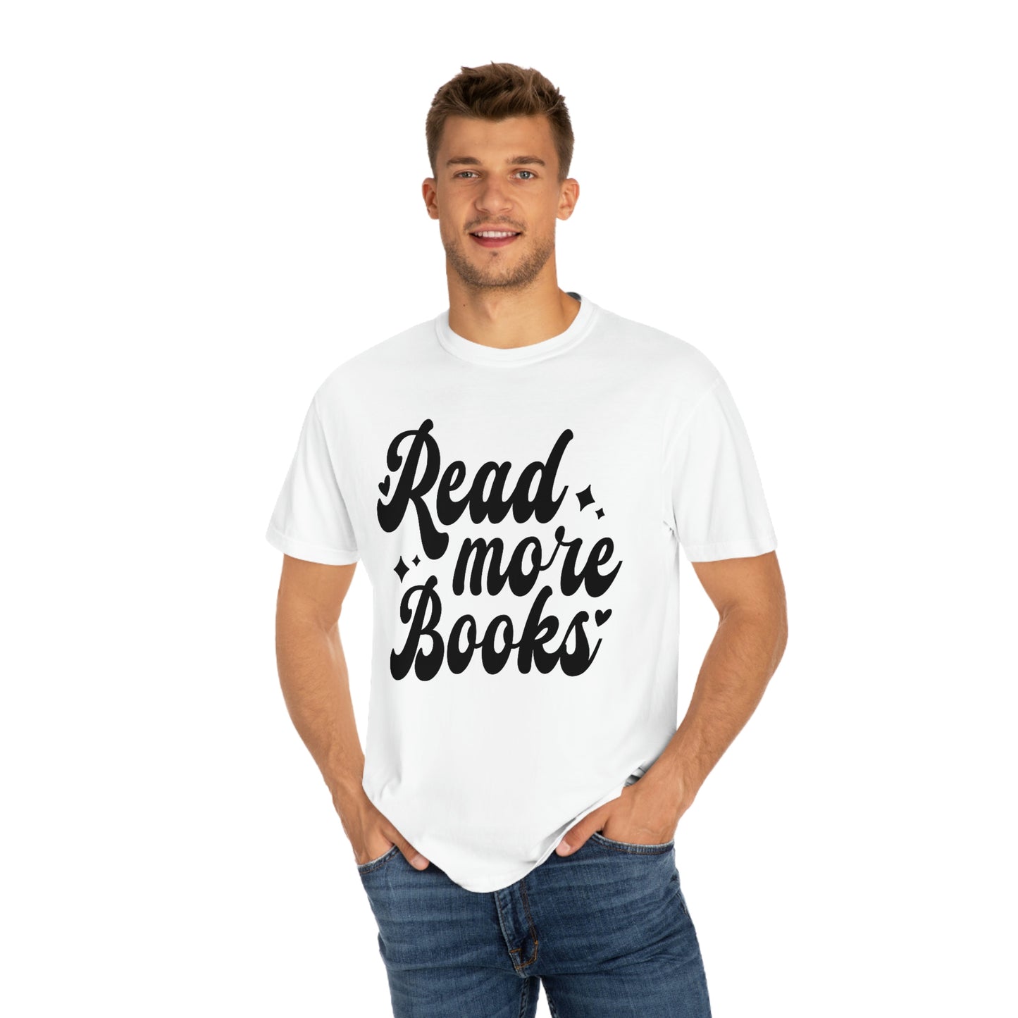 "Read More Books" Reading Books Tshirt