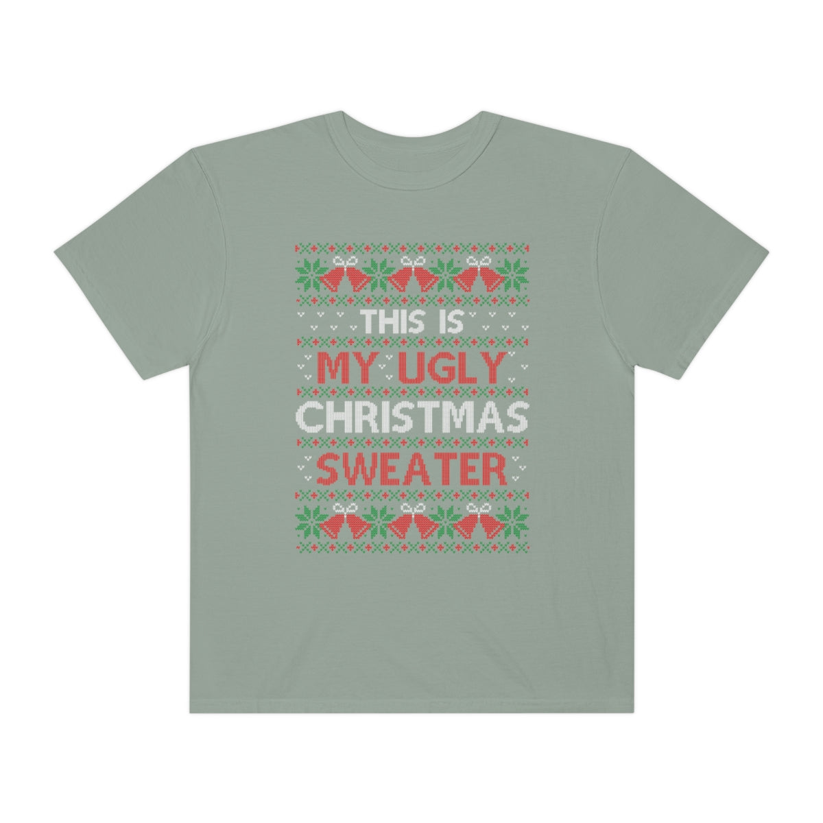 Ugly Christmas Sweater Retro Style Christmas Tshirt