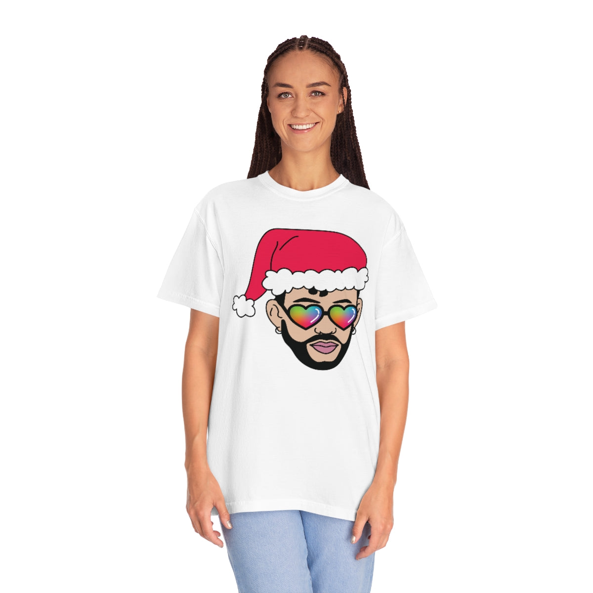 Bad Bunny Santa Christmas TeeShirt