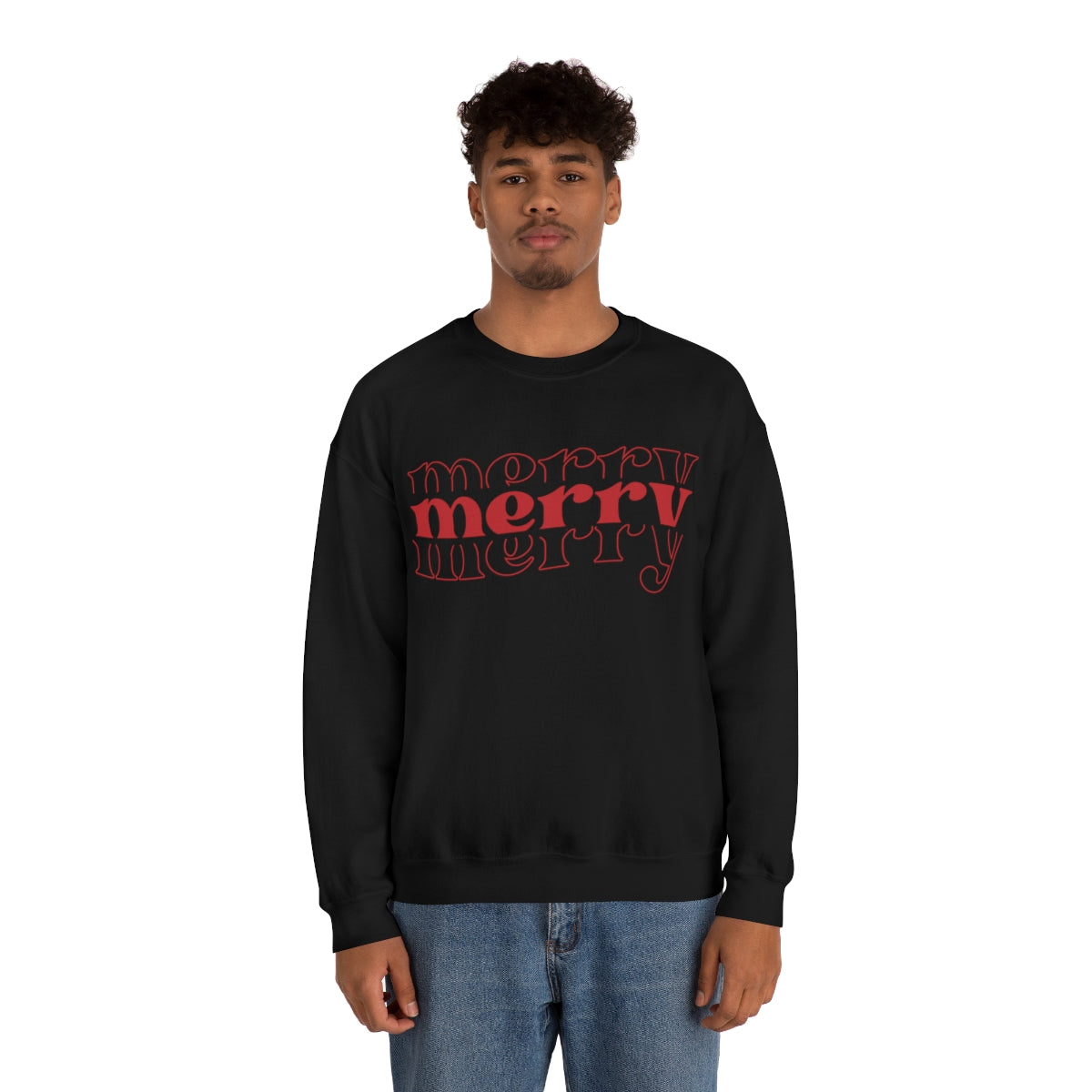 Merry Merry Merry Christmas Sweatshirt