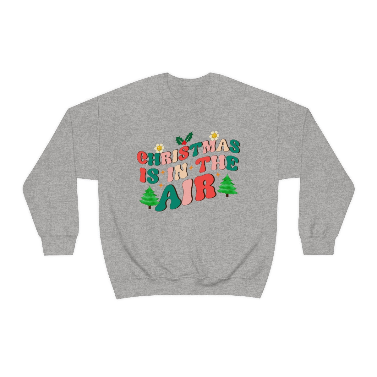 Retro Christmas is in the Air Holiday Sweatshirt