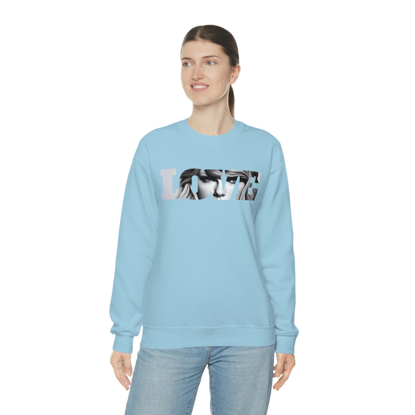 Taylor Swift Love T Swift Taylor Swift Merch Fan Crewneck Sweatshirt