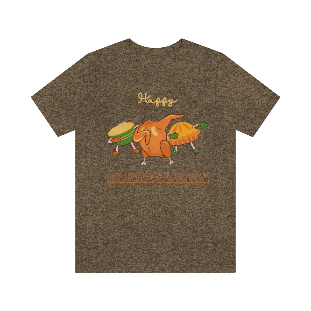 Happy Friendsgiving Thanksgiving Dinner Themed Tshirt