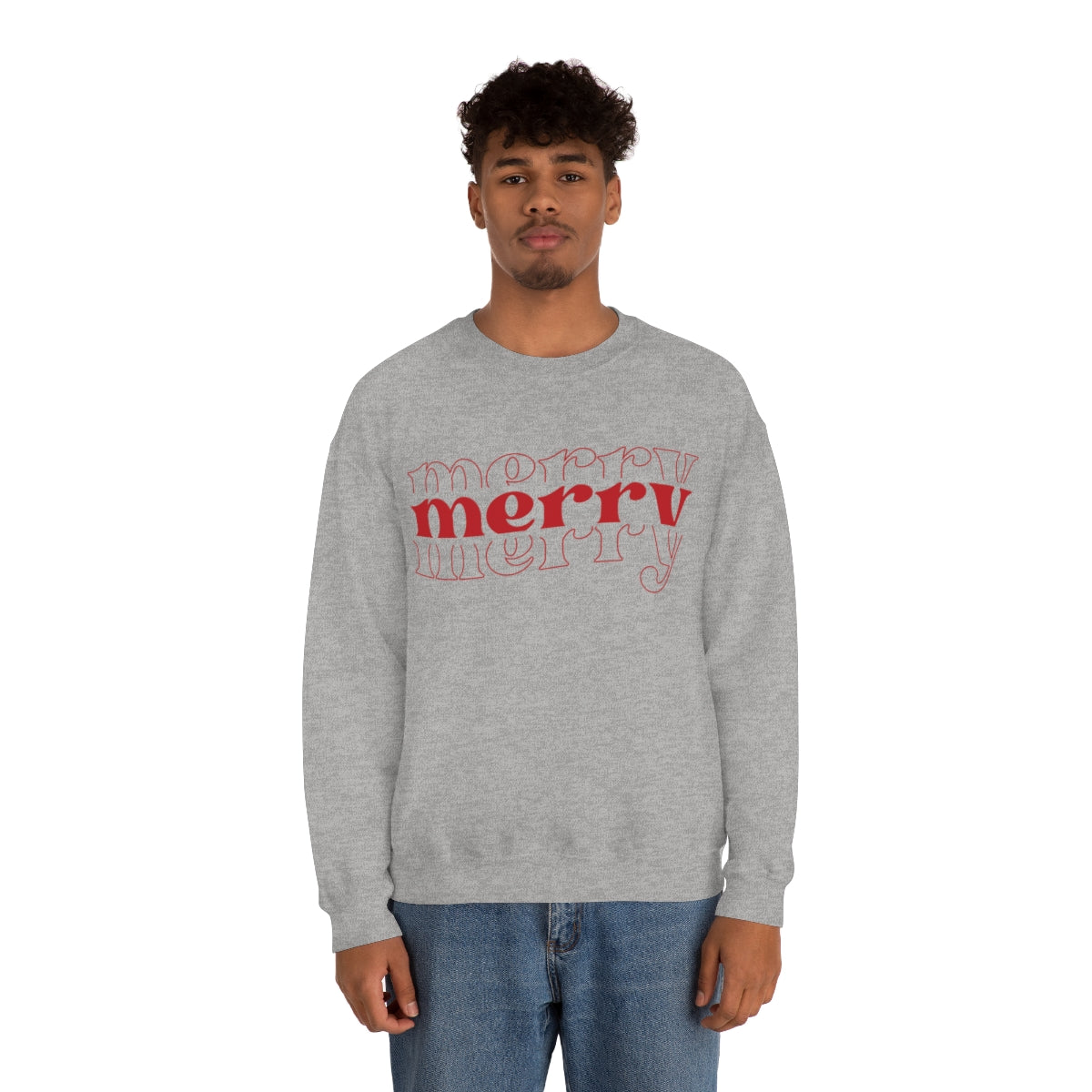 Merry Merry Merry Christmas Sweatshirt