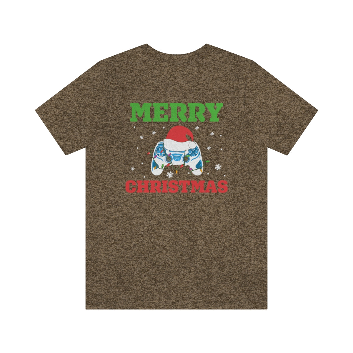 Video Game Controller Merry Christmas Holiday Tshirt