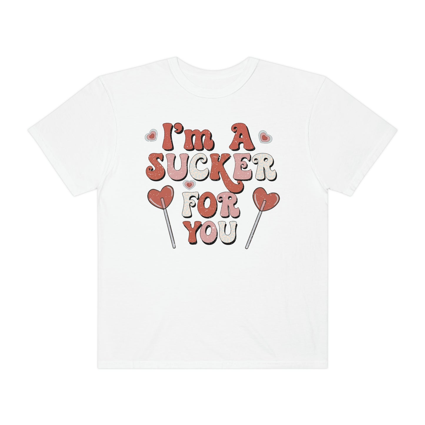 Sucker For You Shirt, Lollipop Shirt , Valentine's Day Shirt, Everyday Shirt, Shirt for Her, Cute Valentines Shirt, Heart Lollipop Tee