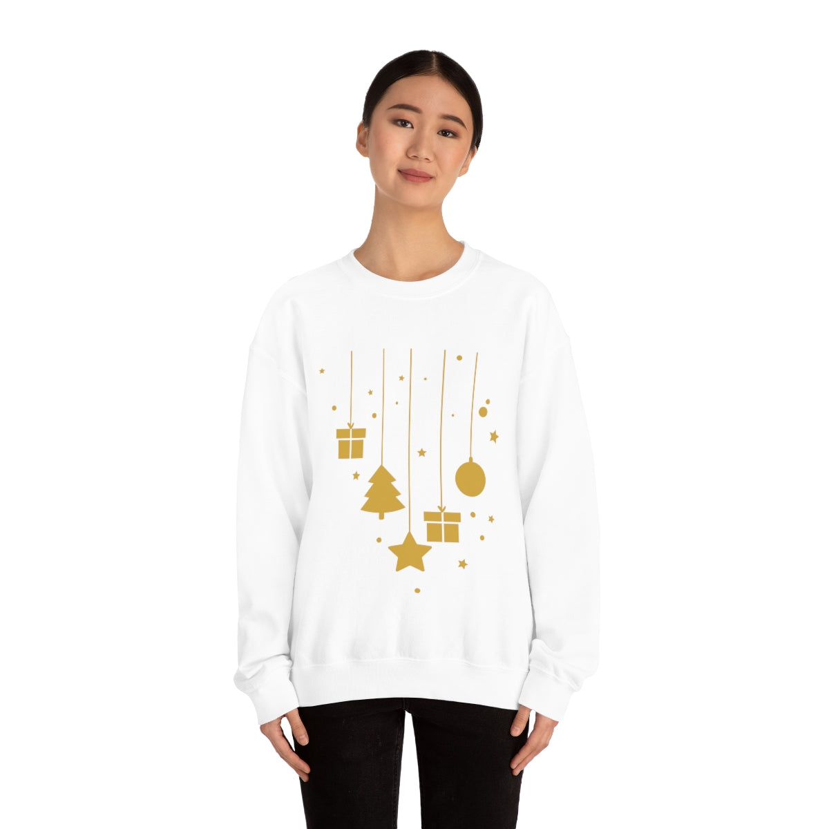 Cute Hanging Ornaments Christmas Sweatshirt