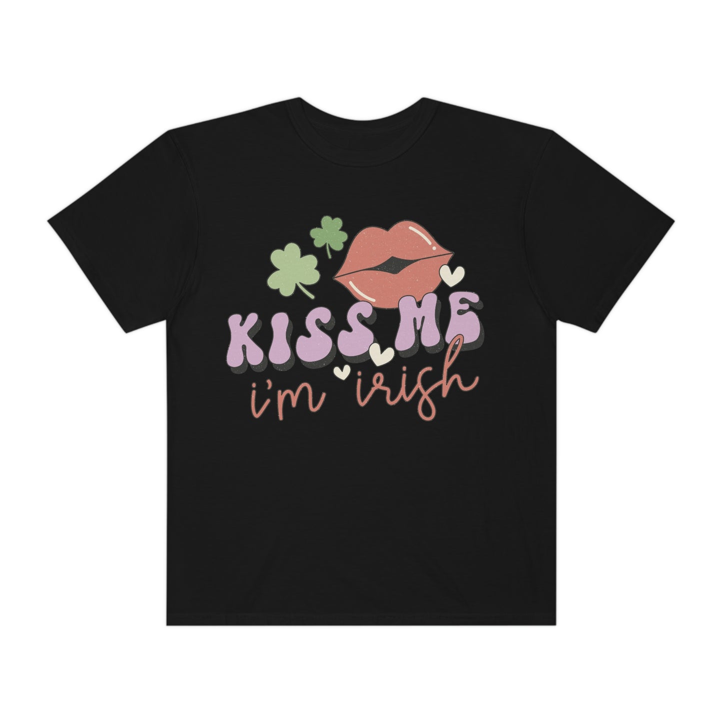 Retro Kiss Me I'm Irish  St. Patrick's Day Tshirt