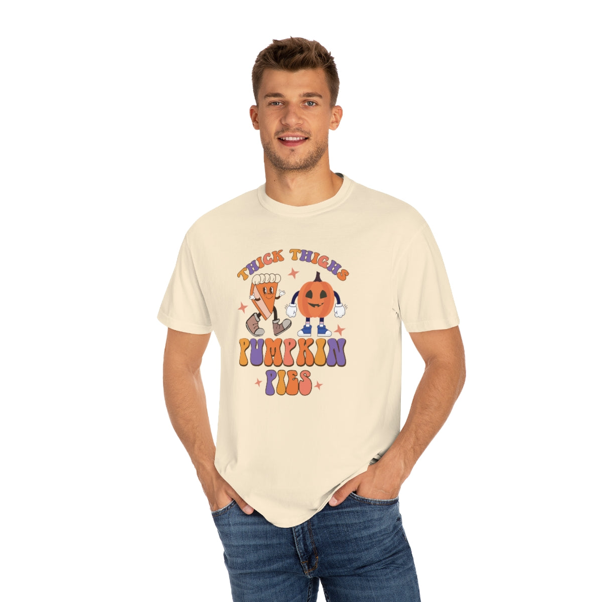 Thick Thighs Pumpkin Pies Thanksgiving TeeShirt