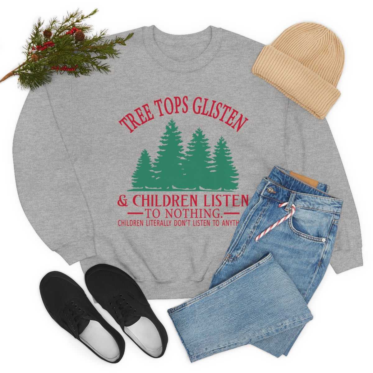 Funny Mom Christmas Xmas Holiday Sweatshirt