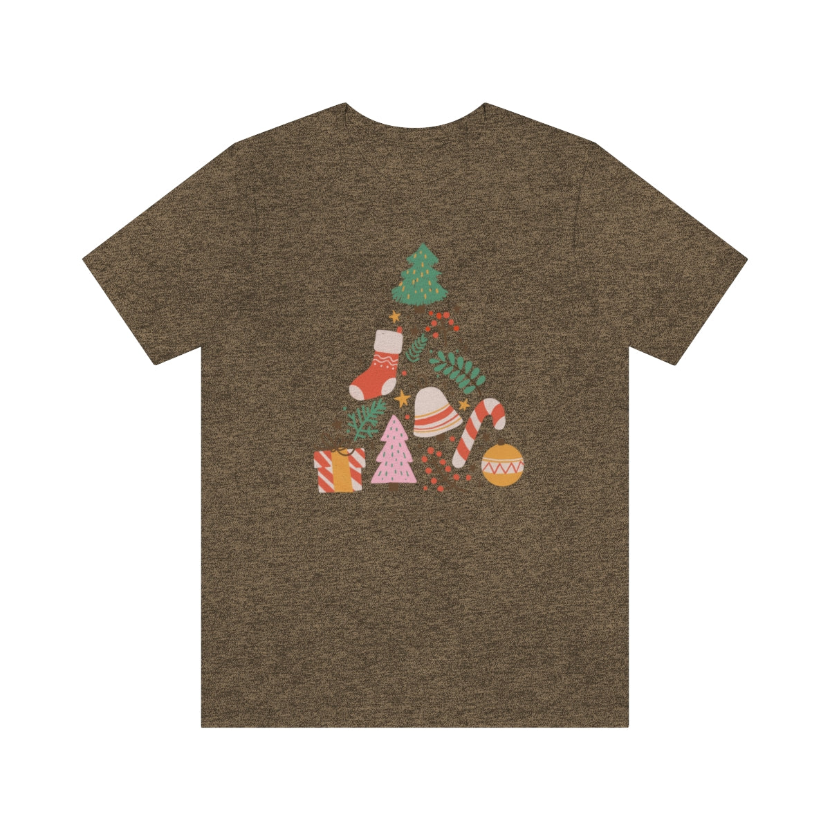 Deck the Halls Beautiful Christmas Tree Tshirt