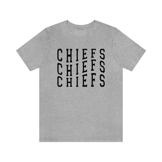 Kansas Cute Chiefs Super Bowl Vibes Football Short Sleeve Tshirt