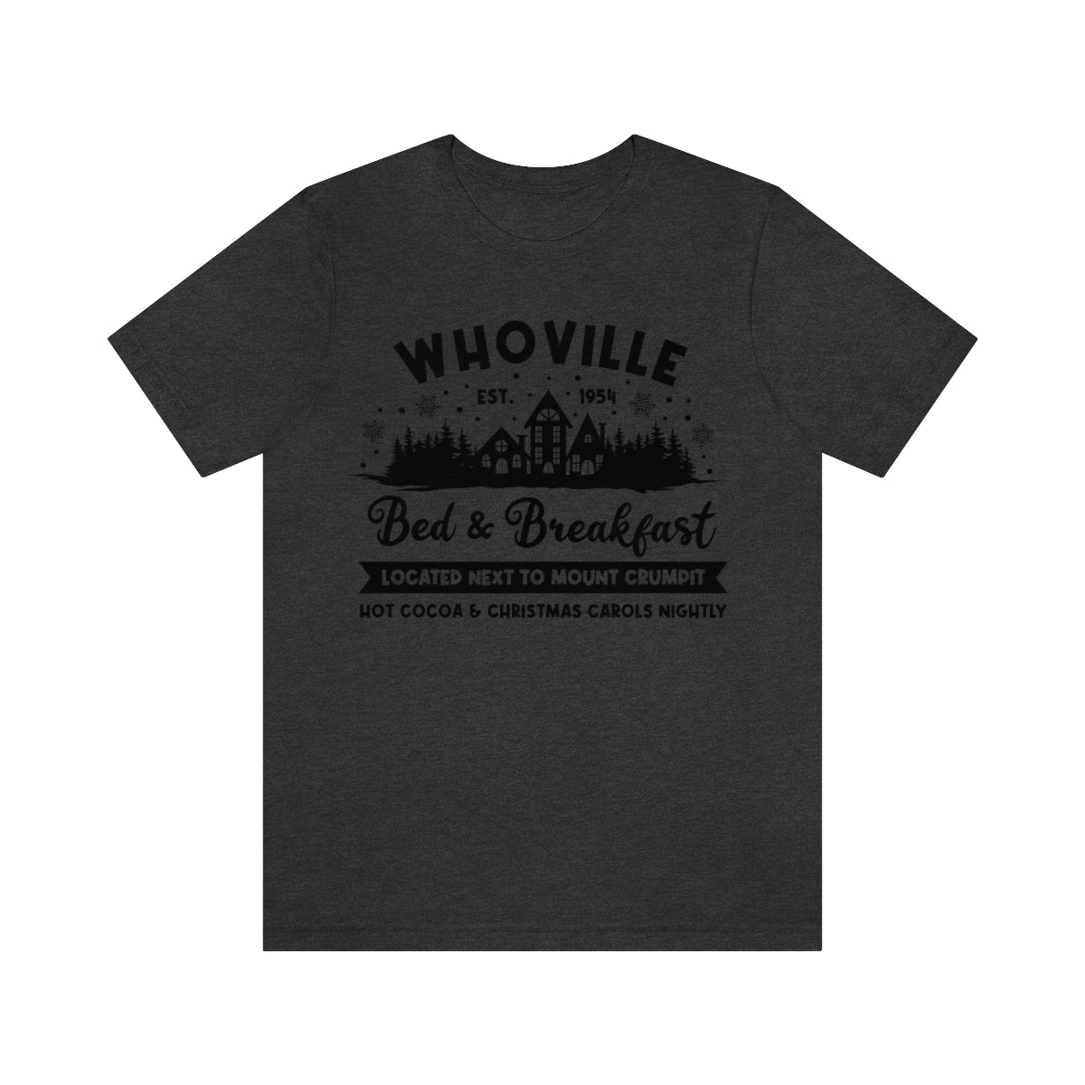 Whoville Bed & Breakfast Cute Christmas Holiday Tshirt