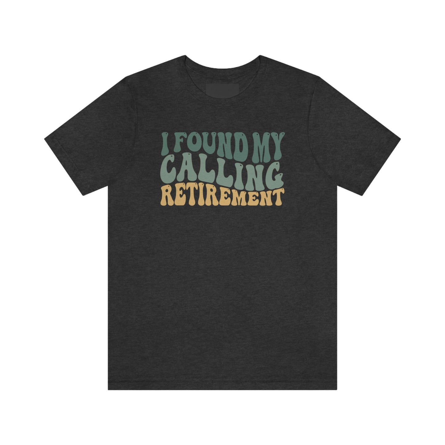Retro Vintage Retirement Short Sleeve Tshirt