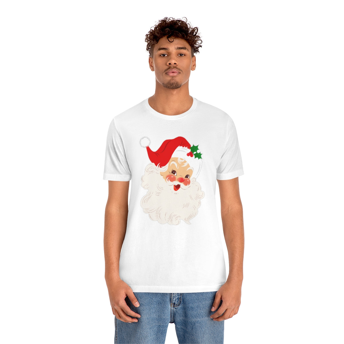 Vintage Santa Claus Saint Nick Retro Christmas Tshirt