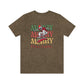 Merry Christmas Skeleton Skateboarding Retro Christmas Tshirt