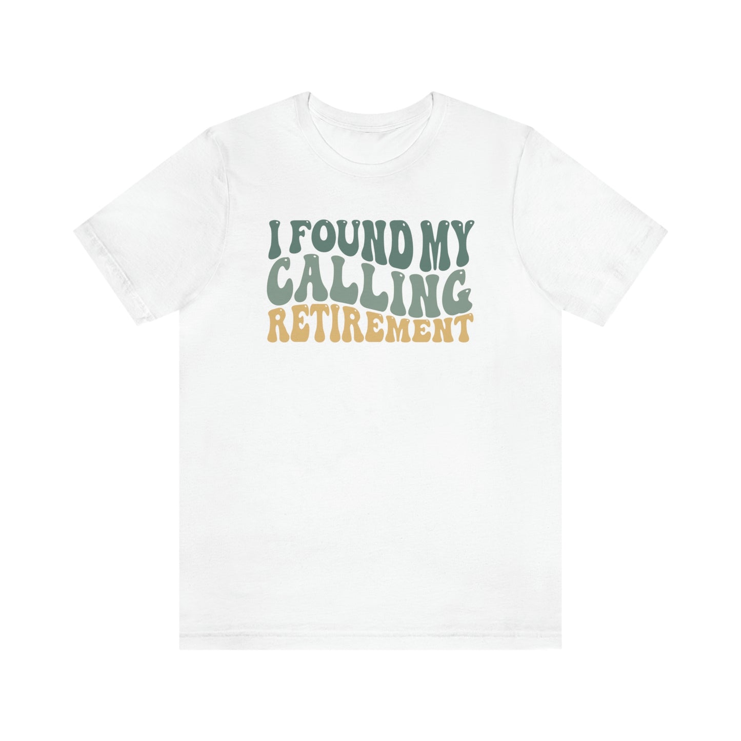 Retro Vintage Retirement Short Sleeve Tshirt