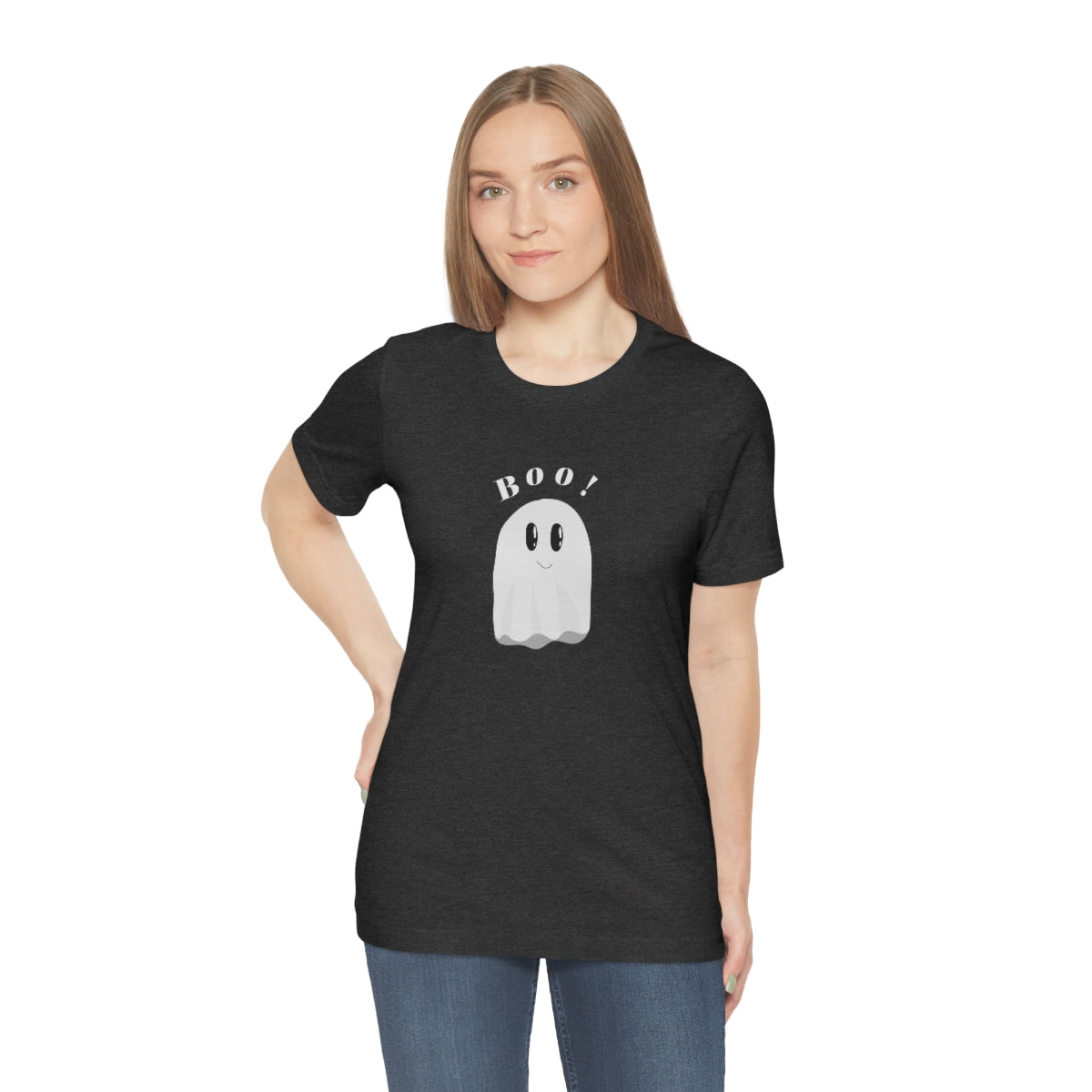 Cool Boo Ghost Design Unisex Jersey Short Sleeve Tee