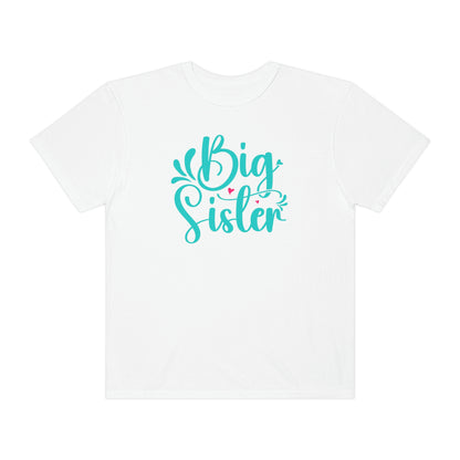 Big Sister Teal Design Tshirt