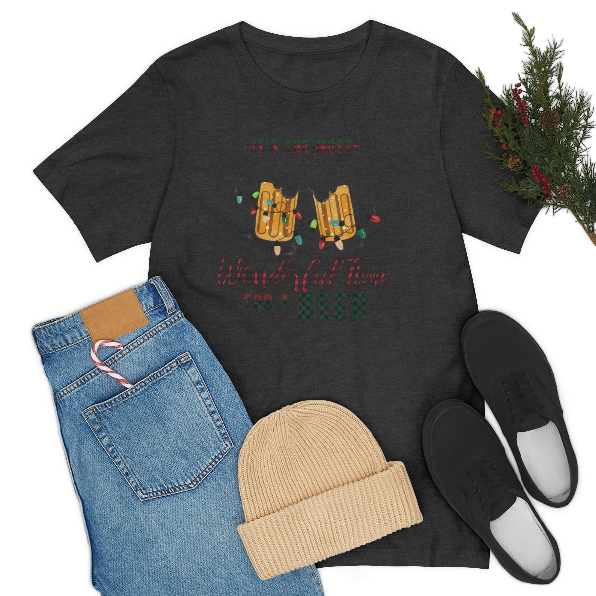 It's the Most Wonderful Time for a Beer Christmas Tshirt